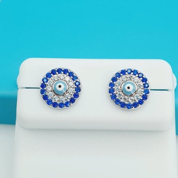 "925 Sterling Silver CZ Beautiful Earrings for Women, 1USPAR4170 - Picture 8 of 11